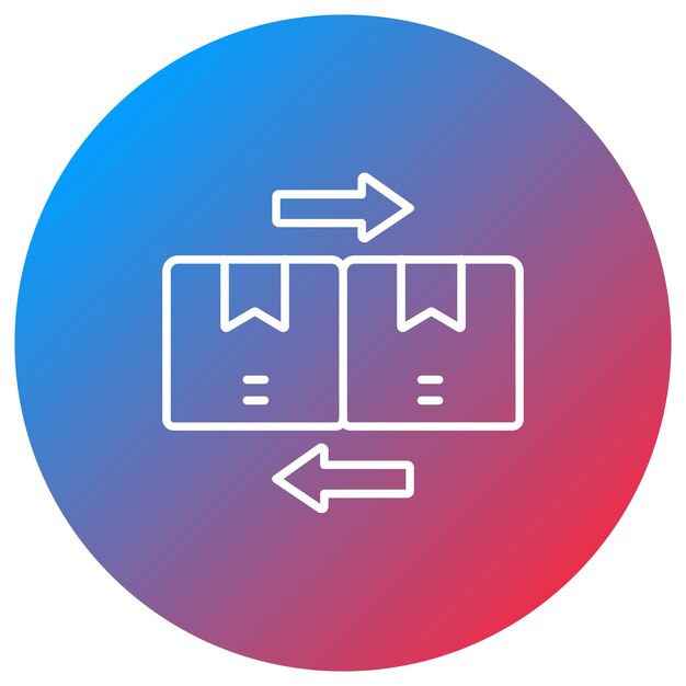Imagen vectorial del icono de discrepancia Se puede utilizar para el envío
