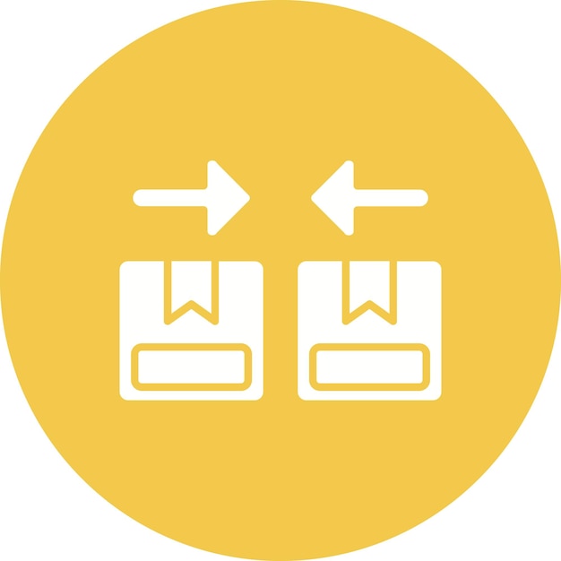 Imagen vectorial del icono de discrepancia Se puede utilizar para la logística