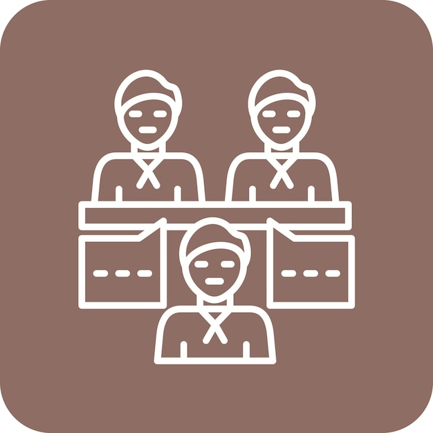 Imagen vectorial del icono de discusión Se puede utilizar para comunicaciones