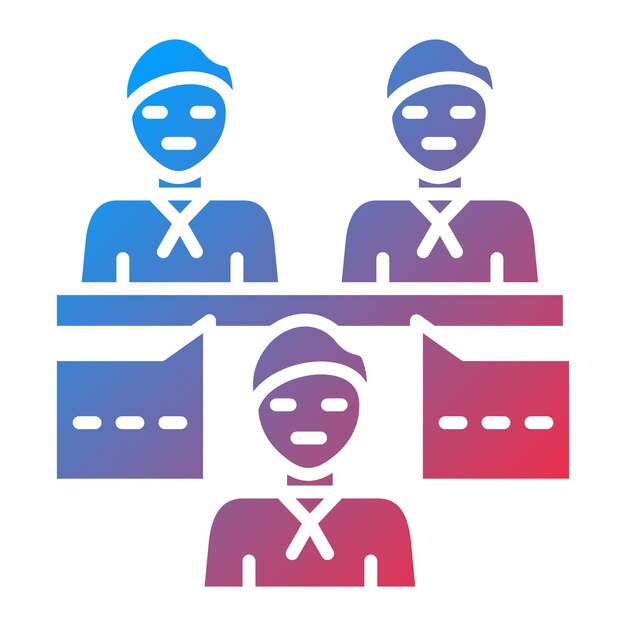 Imagen vectorial del icono de discusión Se puede utilizar para comunicaciones