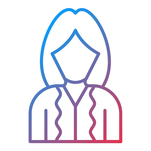 Imagen vectorial de icono de diseñador de moda Se puede usar para Moda