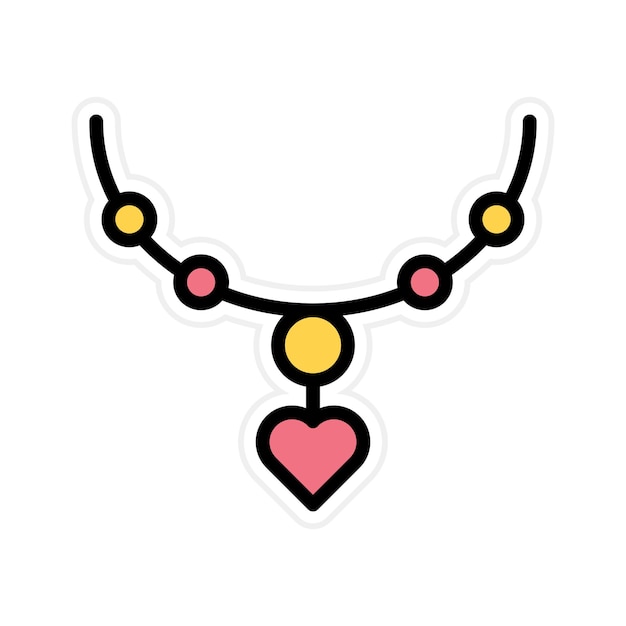Imagen vectorial de icono de diseño de joyas Se puede utilizar para Art and Craft Supplies