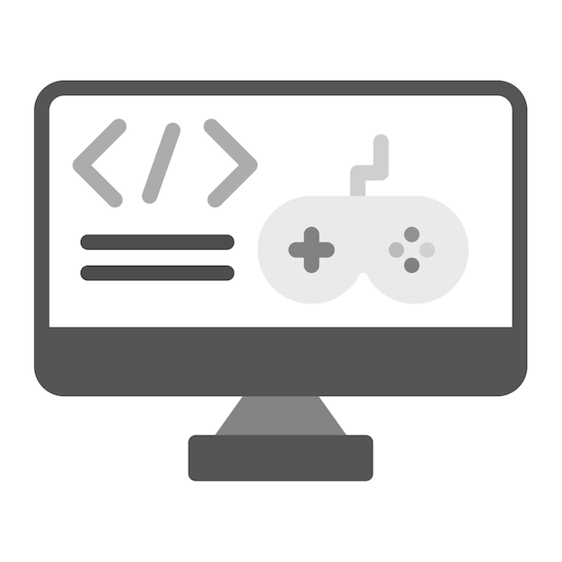 Imagen vectorial de icono de diseño de juego Se puede usar para Art and Craft Supplies