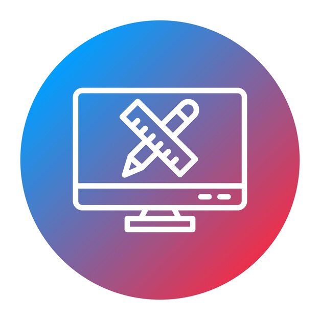 Imagen vectorial de icono de diseño Puede utilizarse para Servicios Profesionales