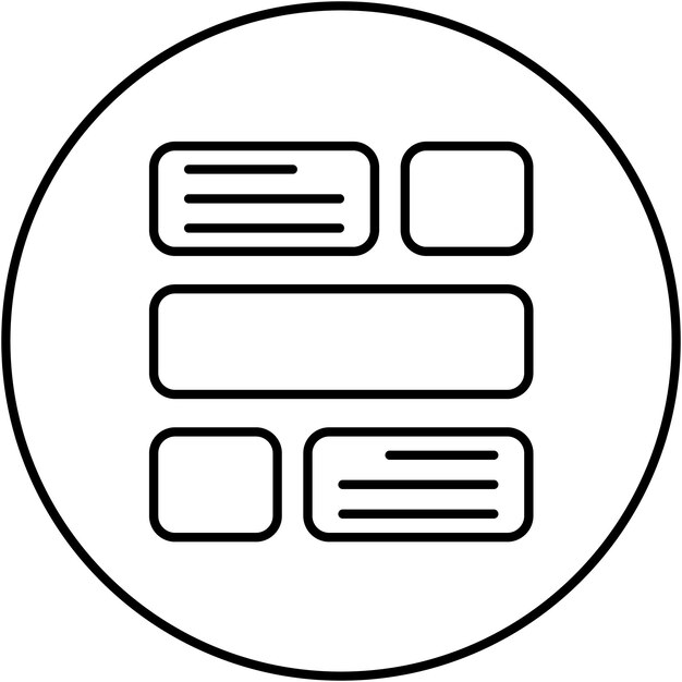 Imagen vectorial del icono de diseño del sitio web Se puede utilizar para el marketing