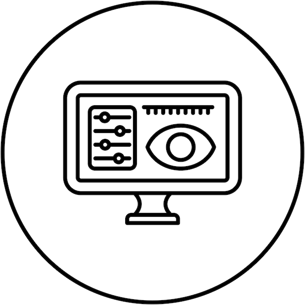 Imagen vectorial de icono de diseño visual Se puede utilizar para la Agencia de Medios Sociales