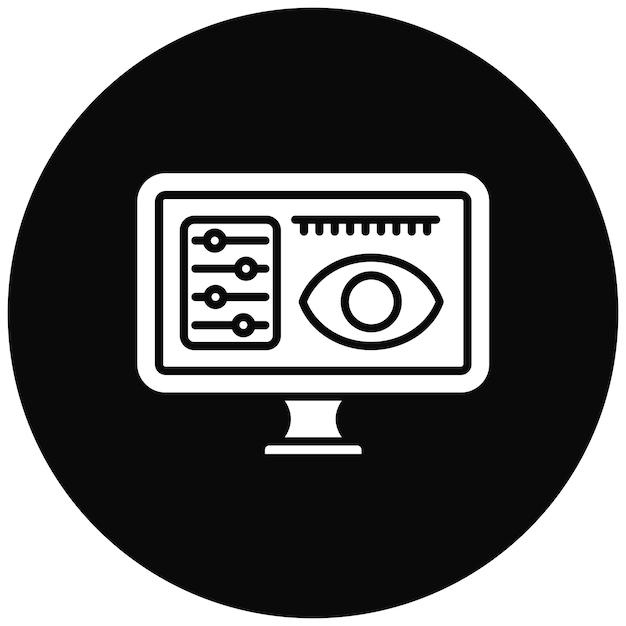 Imagen vectorial de icono de diseño visual Se puede utilizar para la Agencia de Medios Sociales