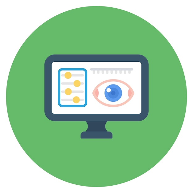 Imagen vectorial de icono de diseño visual Se puede utilizar para la Agencia de Medios Sociales