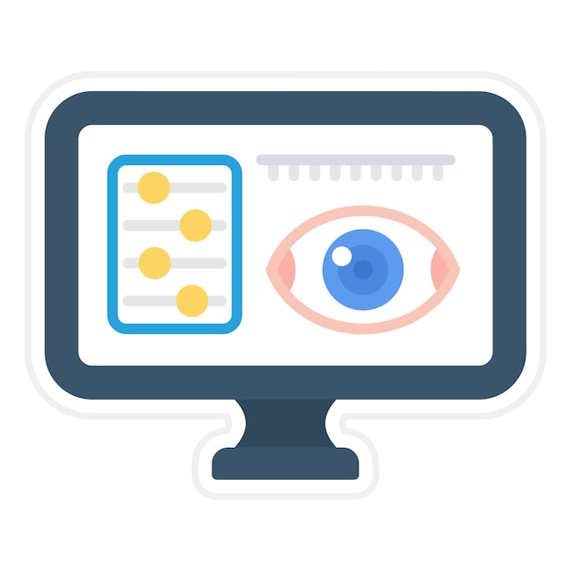 Imagen vectorial de icono de diseño visual Se puede utilizar para la Agencia de Medios Sociales