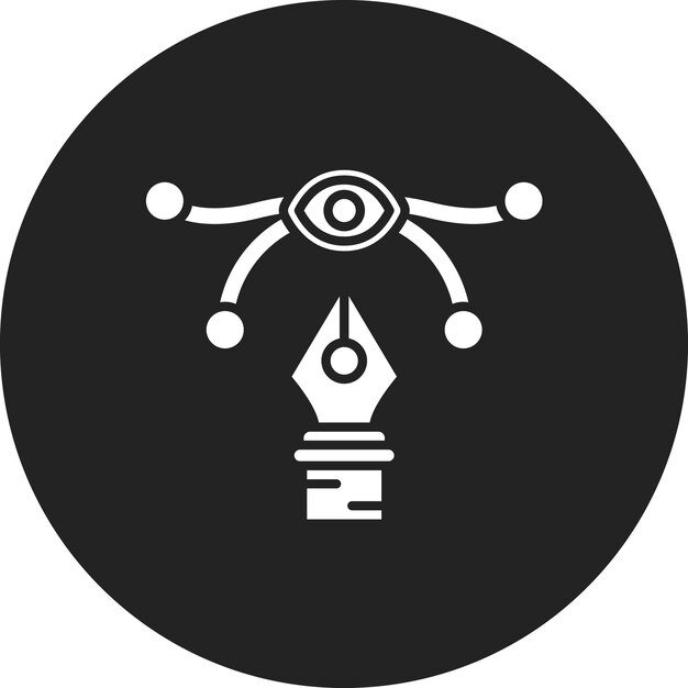 Imagen vectorial de icono de diseño visual Se puede utilizar para la Agencia de Medios