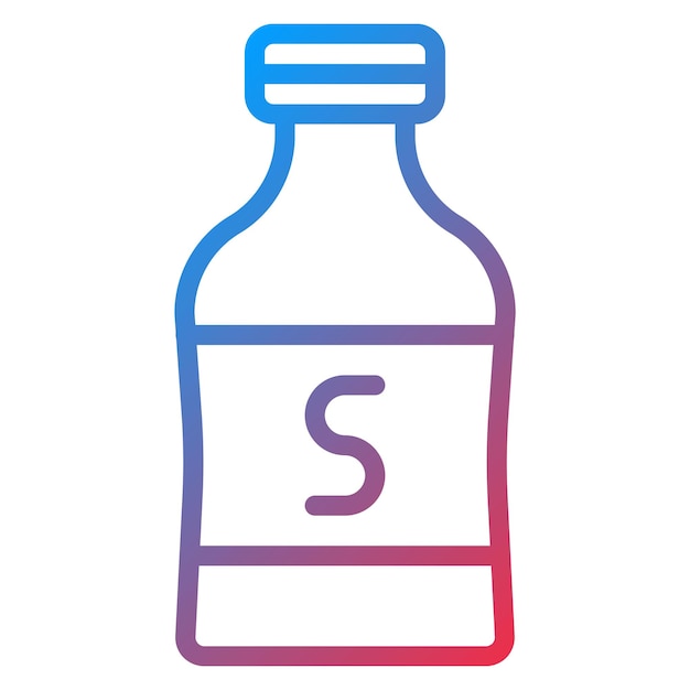 Imagen vectorial del icono del disolvente Se puede utilizar para la lavandería