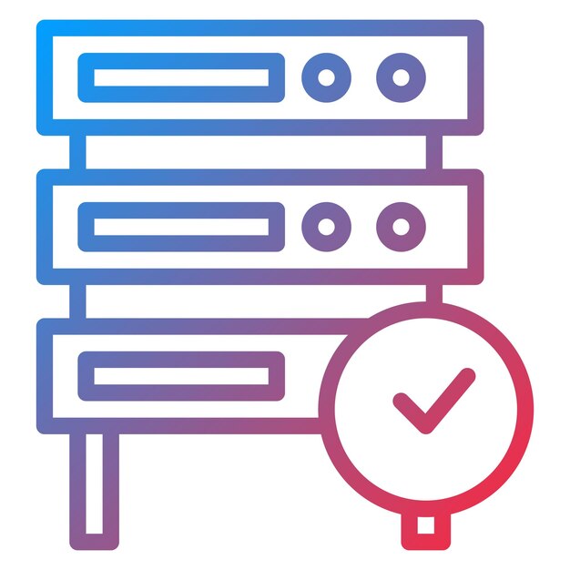 Imagen vectorial del ícono de disponibilidad de la red Se puede utilizar para la creación de redes