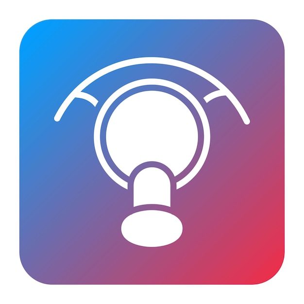 Imagen vectorial del icono del dispositivo Belay Se puede utilizar para la escalada en roca