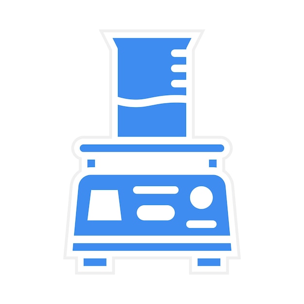 Imagen vectorial del icono de los dispositivos de agitación automatizada Se puede usar para Cyberpunk