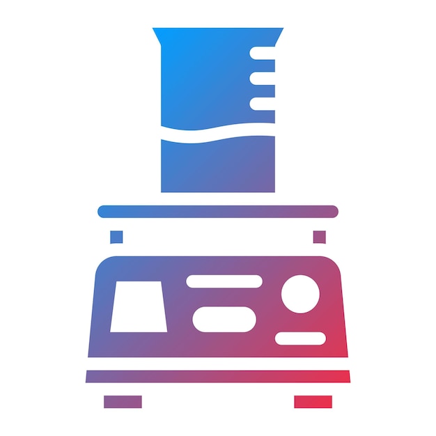 Imagen vectorial del icono de los dispositivos de agitación automatizada Se puede usar para Cyberpunk