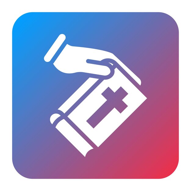 Imagen vectorial del icono de dotación Se puede utilizar para la herencia