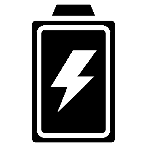 Imagen vectorial del icono de drenaje de energía Se puede utilizar para el agotamiento