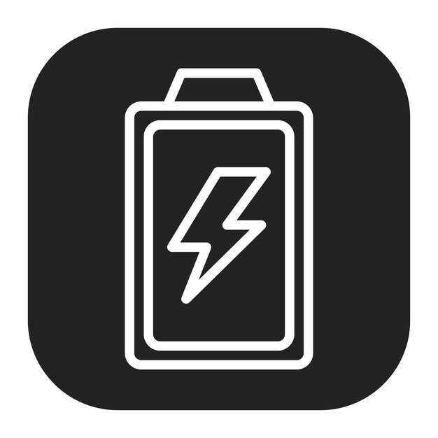 Imagen vectorial del icono de drenaje de energía Se puede utilizar para el agotamiento