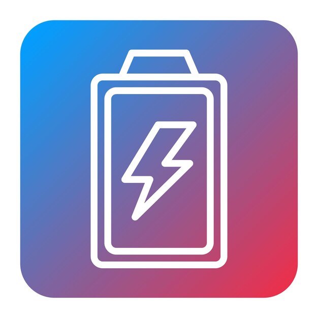 Imagen vectorial del icono de drenaje de energía Se puede utilizar para el agotamiento