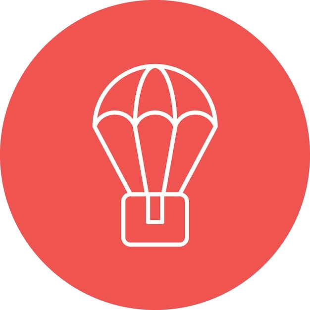 Imagen vectorial del icono de Dropshiper Se puede usar para Digital Nomad