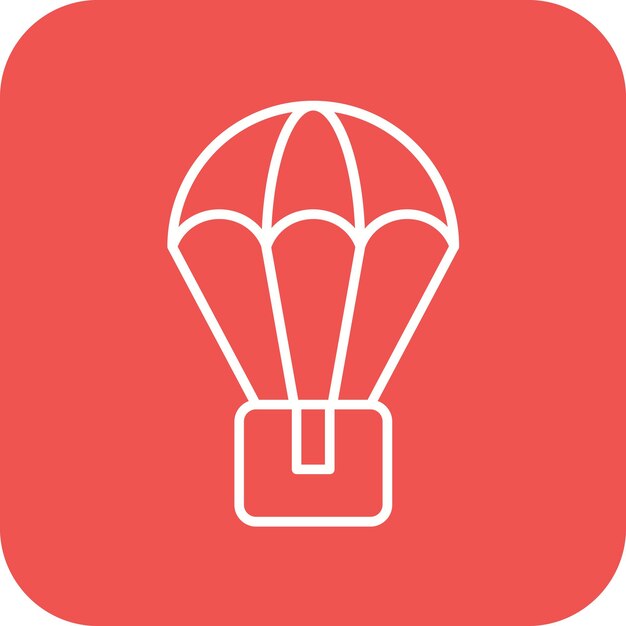 Imagen vectorial del icono de Dropshiper Se puede usar para Digital Nomad
