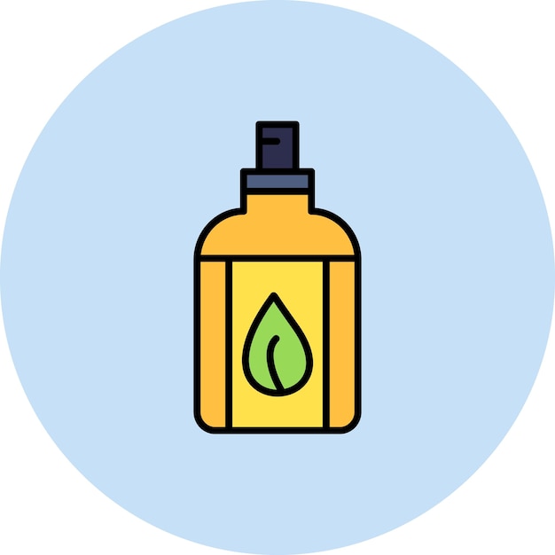 Vector imagen vectorial del icono de eco spray se puede utilizar para productos ecológicos