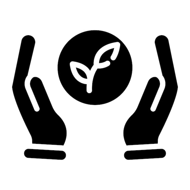 Imagen vectorial de icono de ecología Se puede usar para el calentamiento global