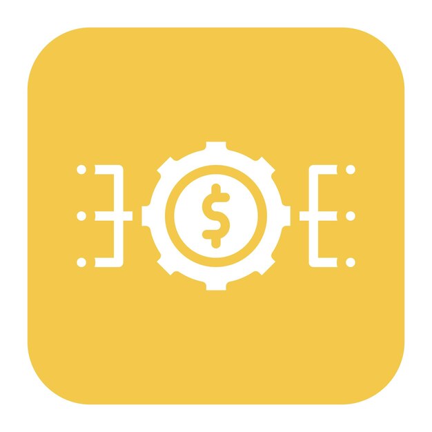 Imagen vectorial del icono de la economía del creador Se puede utilizar para el video blog