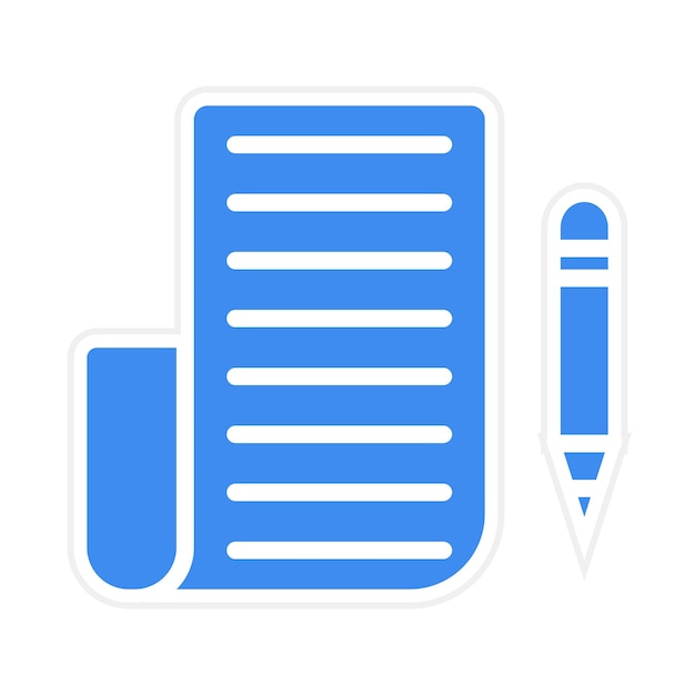 Imagen vectorial de icono de editor de texto Se puede utilizar para el desarrollo de juegos