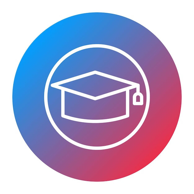 Imagen vectorial de icono de educación Puede utilizarse para Servicios Profesionales