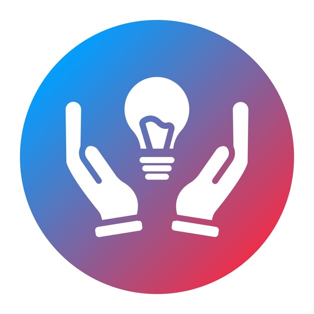 Imagen vectorial del icono de eficiencia energética Puede utilizarse para el desarrollo ecológico