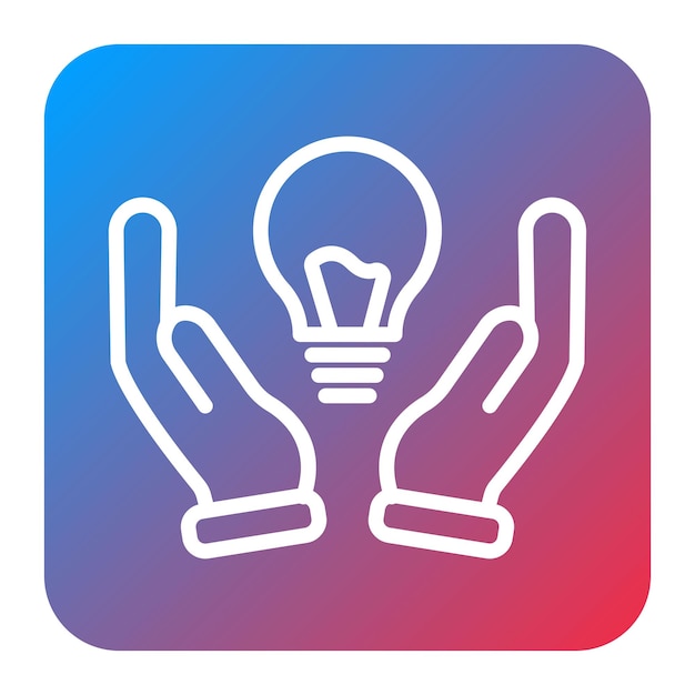 Imagen vectorial del icono de eficiencia energética Puede utilizarse para el desarrollo ecológico