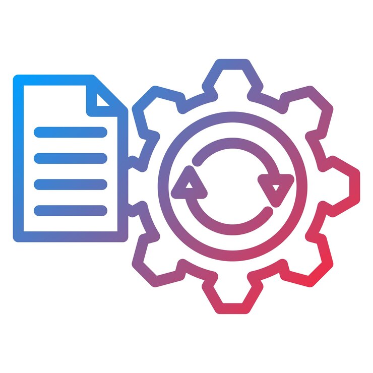 Vector imagen vectorial del icono de ejecución de prueba se puede utilizar para pruebas de software