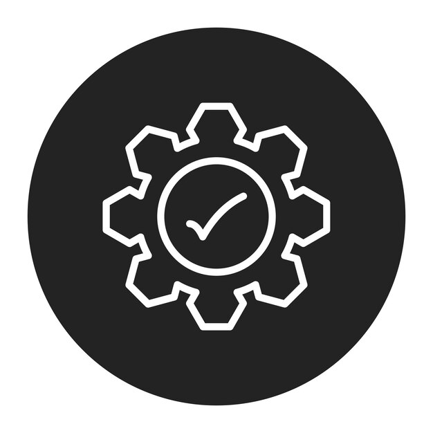 Imagen vectorial del icono de ejecución Puede utilizarse para el Plan de Acción
