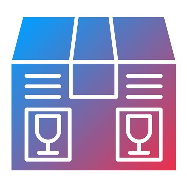 Imagen vectorial del icono de embalaje Se puede utilizar para la redacción
