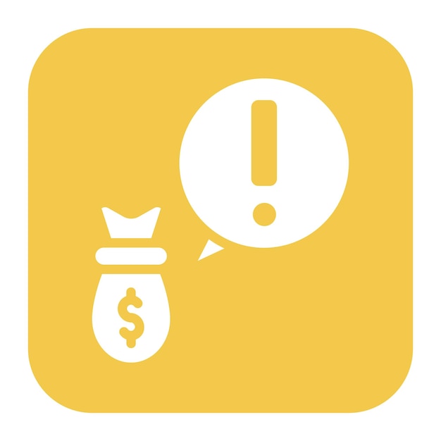 Imagen vectorial del icono del emisor Puede utilizarse para el crowdfunding