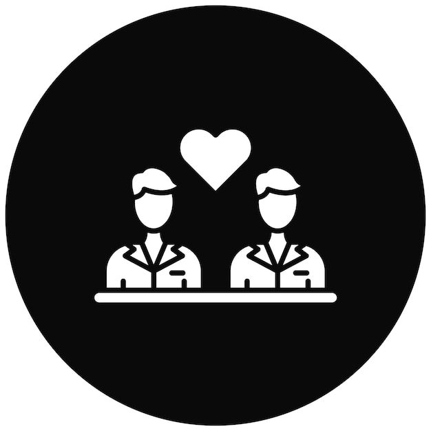 Imagen vectorial de icono de empatía Se puede usar para la inteligencia emocional