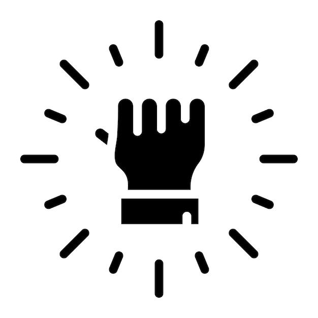 Imagen vectorial del icono de empoderamiento Se puede utilizar para la organización