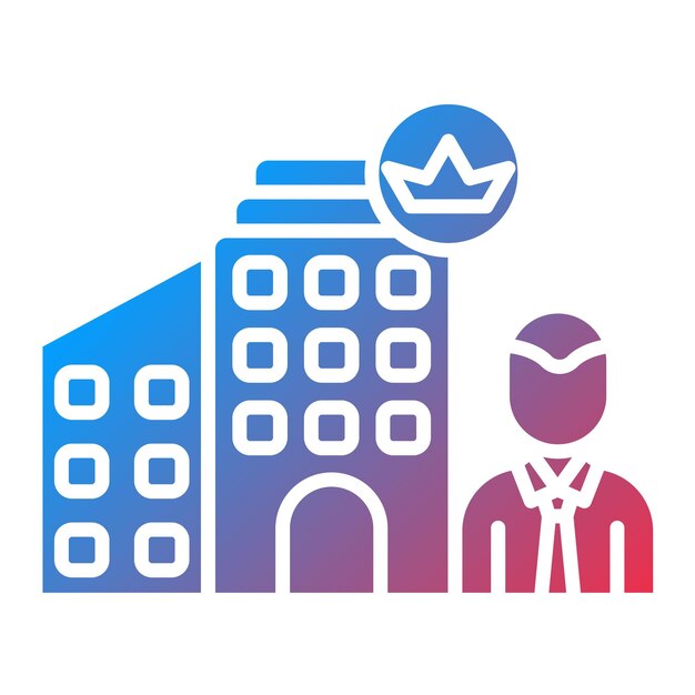 Imagen vectorial del icono de la empresa del cliente Se puede utilizar para la agencia de modelos