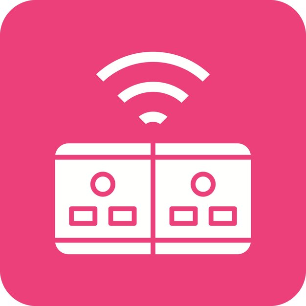Imagen vectorial de icono de enchufe inteligente Se puede utilizar para Smart Home