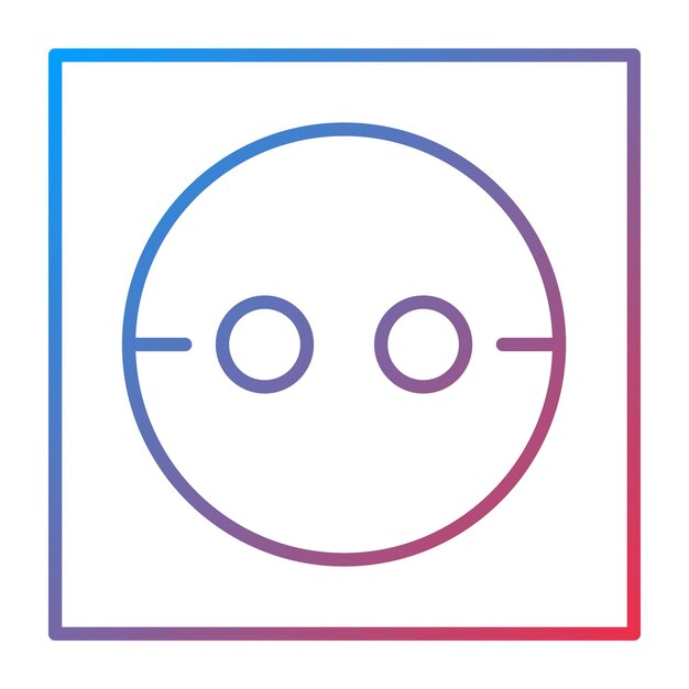 Imagen vectorial del icono del enchufe Se puede utilizar para herramientas eléctricas