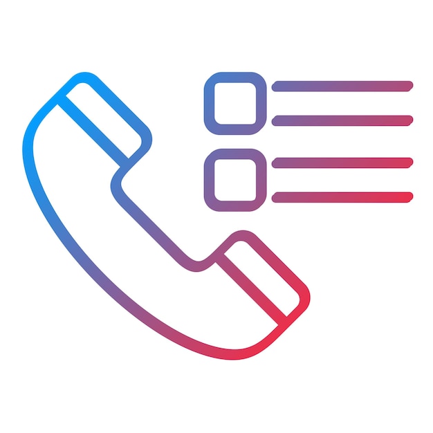 Imagen vectorial del icono de la encuesta telefónica Se puede utilizar para la retroalimentación del cliente