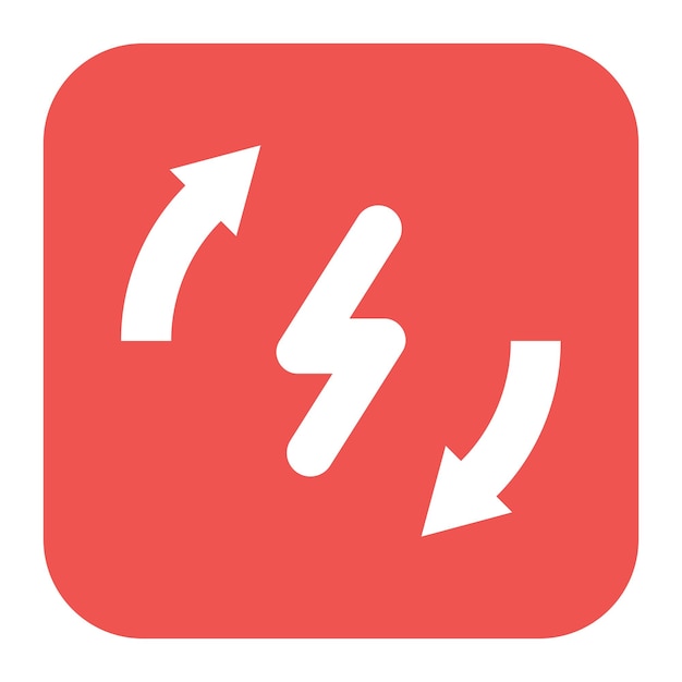 Imagen vectorial de icono de energía renovable Puede utilizarse para la industria