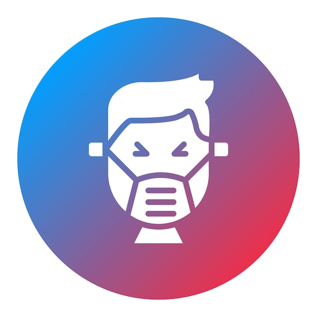 Imagen vectorial del icono de la enfermedad Se puede utilizar para estilos de vida