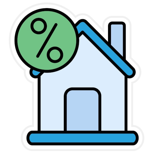 Imagen vectorial del icono de enlace de impuestos Se puede utilizar para Finanzas