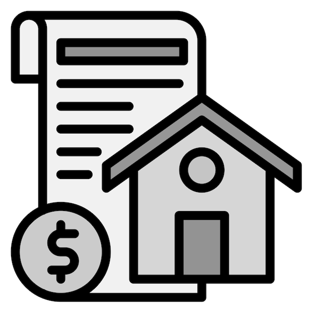 La imagen vectorial del icono de enlace se puede usar para crédito y préstamo