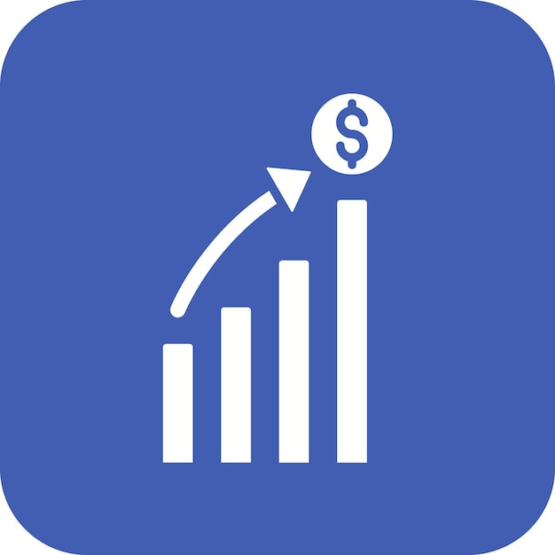 La imagen vectorial del icono de enlace se puede utilizar para Finanzas