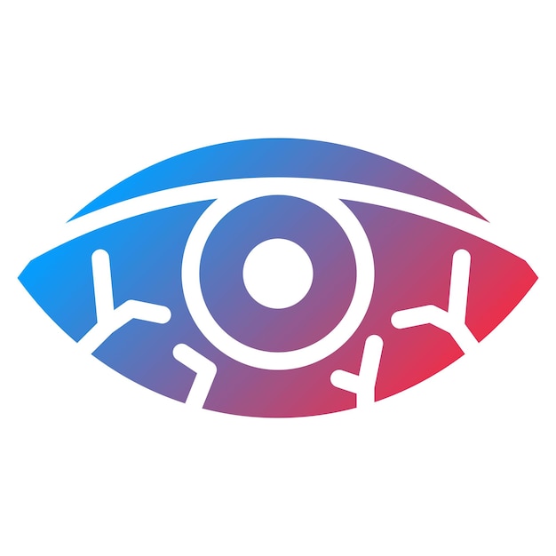 Imagen vectorial del icono de enrojecimiento Se puede utilizar para quemaduras de la piel