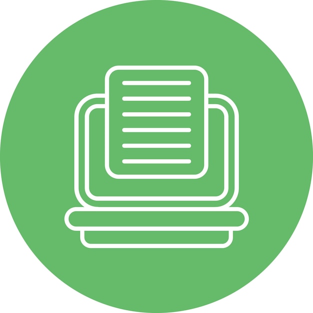Imagen vectorial de icono de entrada de datos Puede utilizarse para ventas