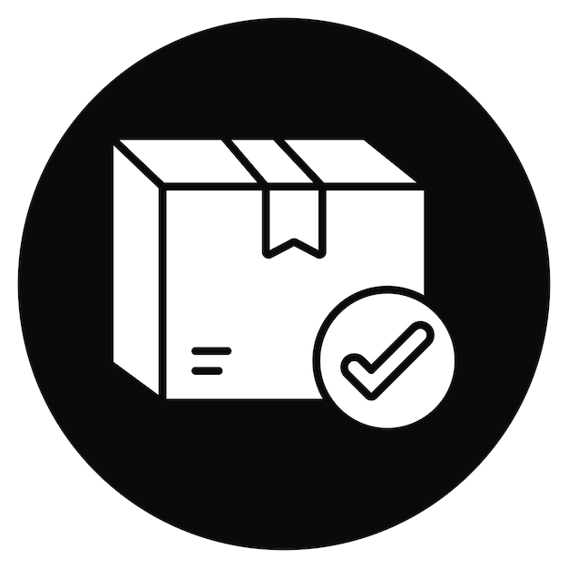 La imagen vectorial del icono entregada se puede utilizar para el envío